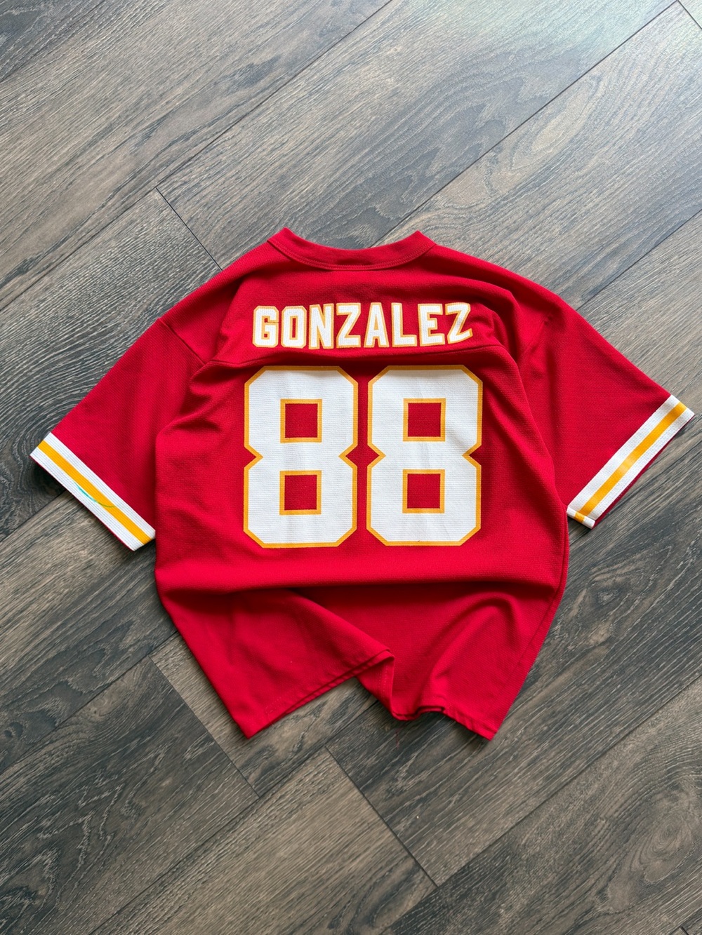 Tony Gonzalez Kansas City Chiefs Youth Large Jersey #88 NFL Football Vintage 90s
